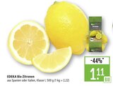 Bio Zitronen im Angebot bei Marktkauf in Ravensburg Bio Zitronen Angebote von EDEKA bei Marktkauf Ravensburg für 1,11 €