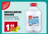 Destilliertes Wasser Angebote von Gut & Günstig bei Marktkauf Filderstadt für 1,49 €