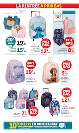 Promos Disney dans le catalogue "LES PRIX BAS Spécial rentrée" de Hyper U Disney en promo dans le catalogue Hyper U à la page 15