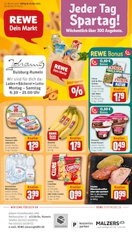Aktueller REWE Prospekt für Duisburg mit  Seiten