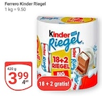 GLOBUS Bochum - Kinder Riegel Angebot im Prospekt Kinder Riegel bei GLOBUS im Bochum Prospekt für 3,99 €