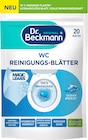 WC Reinigungs-Blätter Ocean Breeze Angebote von Dr. Beckmann bei dm-drogerie markt Pulheim für 2,95 €