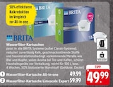Wasserfilter-Kartuschen im Angebot bei E center in Heilbronn Wasserfilter-Kartuschen Angebote von BRITA bei E center Heilbronn für 49,99 €