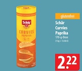 Curvies Paprika im Angebot bei famila Nordost in Gifhorn Curvies Paprika Angebote von Schär bei famila Nordost Gifhorn für 2,22 €