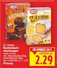 Kuchenbackmischungen von Dr. Oetker im aktuellen E center Prospekt