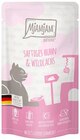Katzennassnahrung im REWE Prospekt Katzennassnahrung von Mjamjam im aktuellen REWE Prospekt für 1,29 €