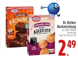 Kuchengebäck im EDEKA Prospekt Classic Brownies Backmischung von Dr. Oetker im aktuellen EDEKA Prospekt für 2,49 €