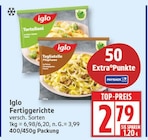 Fertiggerichte von Iglo für 2,79 € bei EDEKA im Angebot Fertiggerichte von Iglo im aktuellen EDEKA Prospekt