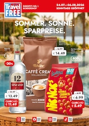 Travel FREE Supermarkt Prospekt der aktuellen Woche mit 10 Seiten, gültig von 24.07.2026 bis 06.08.2026, in Tröstau und Umgebung Aktueller Travel FREE Supermarkt Prospekt in Tröstau und Umgebung, "SOMMER. SONNE. SPARPREISE." mit 10 Seiten, 24.07.2026 - 06.08.2026