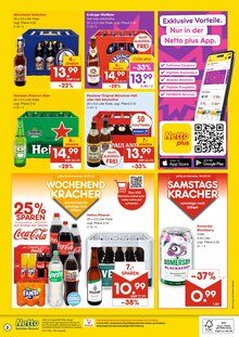 Coca Cola im aktuellen Netto Marken-Discount Prospekt (Mannheim) Coca Cola im Netto Marken-Discount Prospekt "DER ORT, AN DEM DU IMMER AUSGEZEICHNETE PREISE FINDEST." mit 2 Seiten (Mannheim)