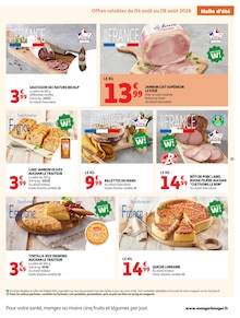 Promotion Oignon dans le prospectus Auchan Hypermarché, valable du 04/08/2026 au 16/08/2026 Promo Oignon dans le catalogue Auchan Hypermarché du moment à la page 25