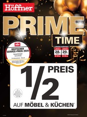 Aktueller Höffner Möbel & Einrichtung Prospekt in Maintal und Umgebung, "PRIME TIME" mit 8 Seiten, 26.03.2025 - 08.04.2025