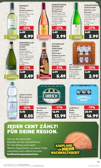 Mineralwasser im aktuellen Kaufland Prospekt (Mannheim) Mineralwasser im Kaufland Prospekt "Hier bin ich richtig" mit 56 Seiten (Mannheim)