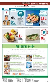Promos Crevettes dans le catalogue "U Express" de U Express Crevettes en promo dans le catalogue U Express à la page 21