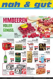Aktueller nah und gut Supermarkt Prospekt in Borna und Umgebung, "Wir lieben Lebensmittel!" mit 4 Seiten, 22.04.2024 - 27.04.2024