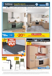 Prix et réduction Cuisine Aménagée dans le prospectus Castorama en cours Offre Cuisine Aménagée dans le catalogue Castorama du moment à la page 8
