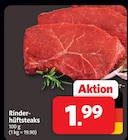 Markant Nordwest Löhne - Rinderhüftsteaks Angebot im Prospekt Rinderhüftsteaks bei Markant Nordwest im Löhne Prospekt für 1,99 €