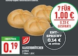 Marktkauf Voerde - Kaiserbrötchen Angebot im Prospekt Kaiserbrötchen bei Marktkauf im Voerde Prospekt für 1,00 €
