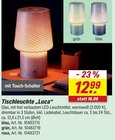 Tischleuchte „Luca“ blau im toom Baumarkt Prospekt Tischleuchte „Luca“ blau im aktuellen toom Baumarkt Prospekt für 12,99 €
