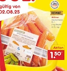 Möhren von Heimat für 1,50 € bei Netto Marken-Discount im Angebot Möhren von Heimat im aktuellen Netto Marken-Discount Prospekt
