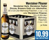 Aktuelles Warsteiner Herb oder Warsteiner Pilsener Angebot bei EDEKA in Gießen ab 10,99 €