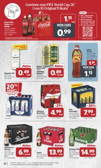 Coca Cola im combi Prospekt "Markt - Angebote" mit 37 Seiten (Langenhagen)
