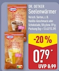 Seelenwärmer Vanille-Geschmack im ALDI Nord Prospekt Seelenwärmer Vanille-Geschmack von Dr. Oetker im aktuellen ALDI Nord Prospekt für 0,79 €
