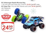 RC Volkswagen Beetle Monster Bug im Angebot bei GLOBUS in Wiesbaden RC Volkswagen Beetle Monster Bug Angebote von Dickie Toys bei GLOBUS Wiesbaden für 24,99 €