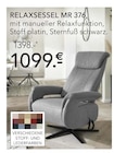 Relaxsessel MR 376 Angebote bei BRAUN Möbel-Center Konstanz für 1.099,00 €