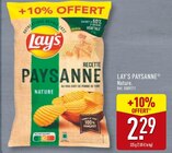 Paysanne Nature - Lay's à 2,29 € dans le catalogue Aldi