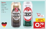 Aktuelle Becks Angebote bei Netto Marken-Discount in Osnabrück Aktuelles Pils oder Gold Angebot bei Netto Marken-Discount in Osnabrück ab 0,79 €