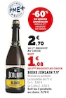 Bière 7,5° - Jenlain - U Express à Clichy-sous-Bois Bière 7,5° - Jenlain en promo chez U Express Clichy-sous-Bois à 1,08 €