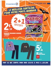 Catalogue Supermarchés E.Leclerc en cours à Montgenèvre et alentours, "LE MEILLEUR SORTILÈGE POUR VOTRE PORTE-MONNAIE", 48 pages, 20/10/2026 - 31/10/2026