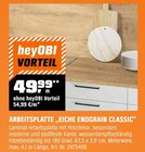 ARBEITSPLATTE „EICHE ENDGRAIN CLASSIC“ im Angebot bei OBI in Kaiserslautern ARBEITSPLATTE „EICHE ENDGRAIN CLASSIC“ Angebote bei OBI Kaiserslautern für 49,99 €