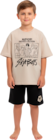 PYJASHORT ENFANT KPOP DEMON HUNTERS - Auchan Hypermarché PYJASHORT ENFANT KPOP DEMON HUNTERS à 9,99 € dans le catalogue Auchan Hypermarché