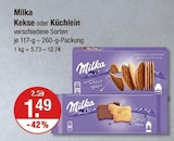 Kekse oder Küchlein von Milka im aktuellen V-Markt Prospekt für 1,49 €