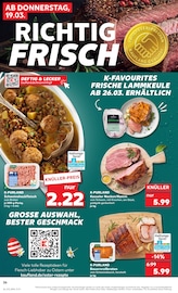 Aktueller Kaufland Prospekt mit Hackfleisch, "KNÜLLER", Seite 38