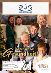 Aktueller Selzer GmbH Sanitätshaus/Tech. Orthopädie Sanitätshäuser Prospekt in Marl und Umgebung, "Schenken Sie Gesundheit!" mit 6 Seiten, 12.11.2025 - 31.01.2026