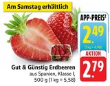 Erdbeeren Angebote von Gut & Günstig bei E center Bietigheim-Bissingen für 2,49 €