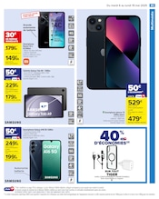 Smartphone Angebote im Prospekt "LE GOÛT ÇA SE FÊTE !" von Carrefour auf Seite 87