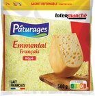 Emmental Français Râpé - PÂTURAGES - Intermarché Express Emmental Français Râpé - PÂTURAGES à 2,82 € dans le catalogue Intermarché Express