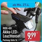 Akku-LED-Leuchtenset bei ALDI Nord im Prospekt "" für 9,99 €