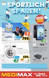 MEDIMAX Prospekt für Tangermünde mit 8 Seiten MEDIMAX Prospekt für Tangermünde: "SPORTLICH SPAREN!", 8 Seiten, 30.01.2026 - 06.02.2026