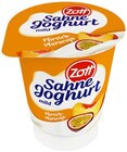 Sahne Joghurt Pfirsich-Maracuja Angebote von Zott bei REWE Coburg für 0,39 €