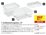 Aufbewahrungsbox „R“ im Angebot bei toom Baumarkt in Bonn Aufbewahrungsbox „R“ Angebote bei toom Baumarkt Bonn für 1,99 €