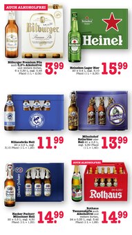 Bier im E center Prospekt "Aktuelle Angebote" mit 78 Seiten (Weinheim)