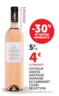 Promo Coteaux Varois AOP Rosé Cuvée Sélection à 4,00 € dans le catalogue Super U à Écouen
