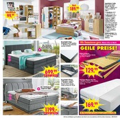 Boxspringbett im SB Möbel Boss Prospekt in Mainz Aktueller SB Möbel Boss Prospekt mit Boxspringbett, "GEILE PREISE!", Seite 9
