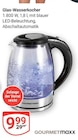 Glas-Wasserkocher Angebote von GOURMETmaxx bei GLOBUS Koblenz für 9,99 €