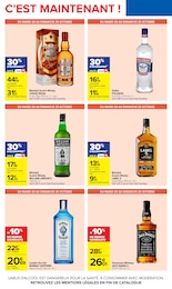 Prix et réduction Gin dans le prospectus Carrefour en cours Offre Gin dans le catalogue Carrefour du moment à la page 54
